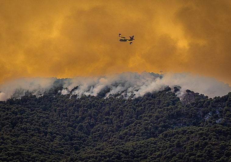 El juez archiva la causa por el incendio de los Guájares tras no quedar acreditado su origen